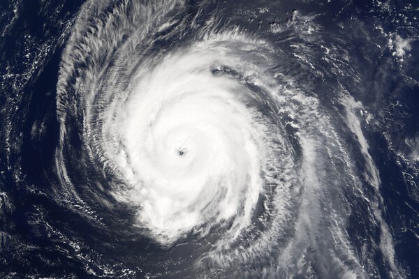 Satellite image of Hurricane Helene, 2006