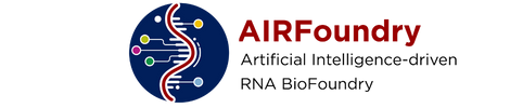 Artificial Intelligence-Driven RNA BioFoundry (AIRFoundry) Logo