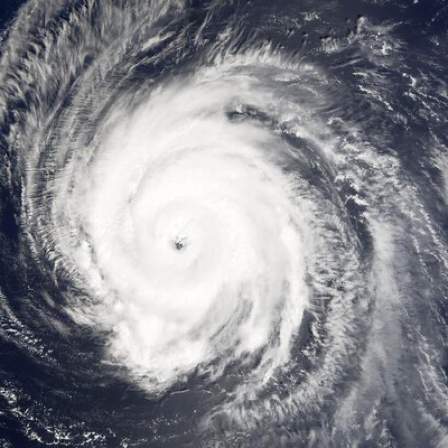Satellite image of Hurricane Helene, 2006